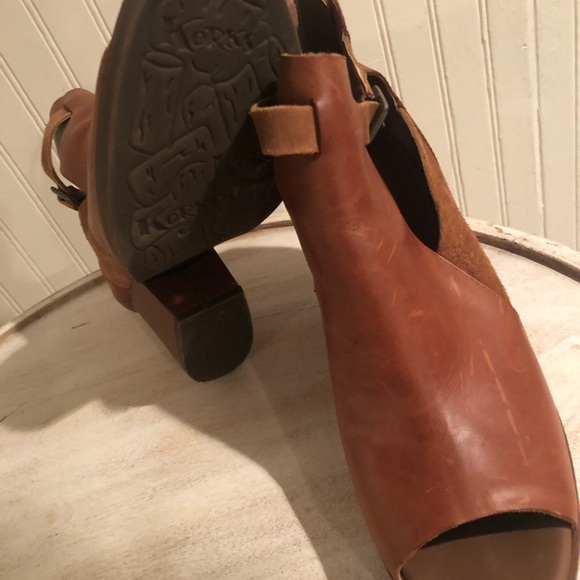 Korks - Ladies Leather Sandal - Size 8 - Picture 3 of 3